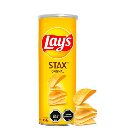 PAPAS FRITAS LAYS STAX ORIGINAL 134g