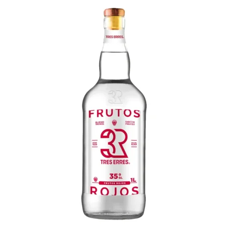 PISCO TRES ERRES FRUTOS ROJOS 1L