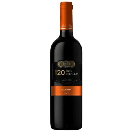 VINO 120 TRES MEDALLAS CARMENERE 700 ML