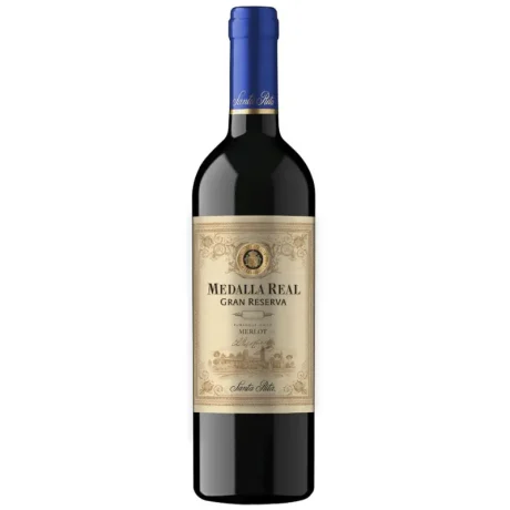 VINO MEDALLA REAL GRAN RESERVA MERLOT 750 ML