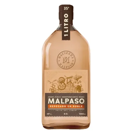 PISCO MALPASO REPOSADO EN ROBLE 1L