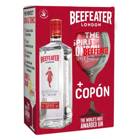 Pack Gin Beefeater London Dry 40° 750cc + Copón