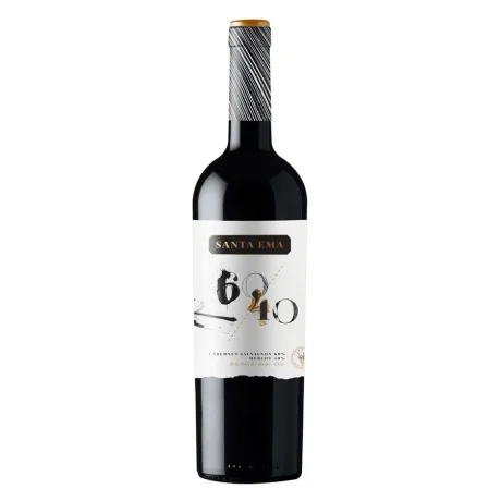 Vino Santa Ema 60/40 gran Reserva Ensamblaje 750 cc