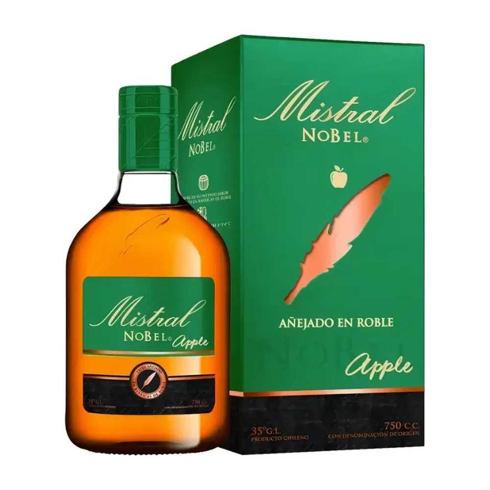 Pisco Mistral Nobel Apple 750 ml Pisco Mistral Nobel Apple 750 ml