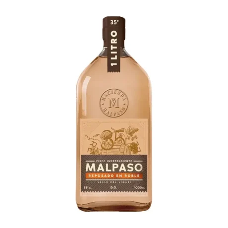 Pisco Malpaso Reposado en Roble 1L