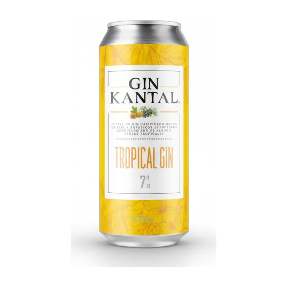 Gin Kantal Tropical Gin 473 cc Gin Kantal Tropical Gin 473 cc