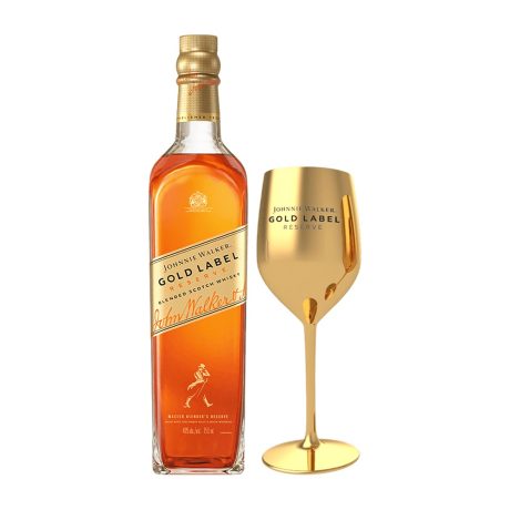Whisky Johnnie Walker Gold 750 ml + copa